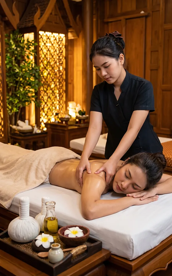 นวดไทยผสมน้ำมัน บริการนวดนอกสถานที่ภูเก็ต Linly Massage